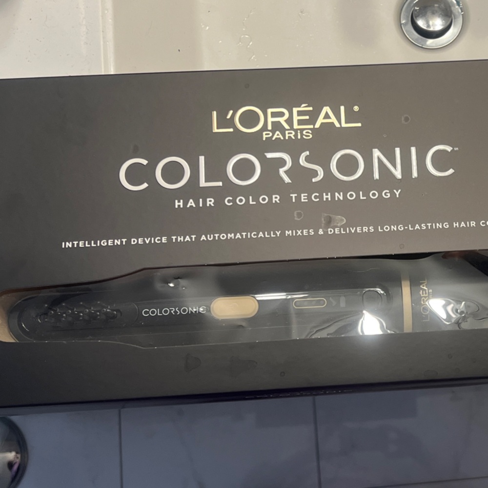 Never used L'Oreal Paris Colorsonic Hair Color Device